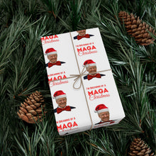 Load image into Gallery viewer, MAGA Christmas Gift Wrap