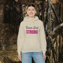 Load image into Gallery viewer, Farm Girl Strong Custom Hooded Sweatshirt - English Riding Clothes
