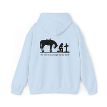 Load image into Gallery viewer, -Looking for Christmas Gift Ideas? Our Hooded Sweatshirt is the perfect gift idea for women who are Farm Girl Strong!