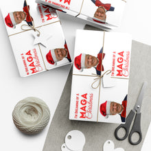Load image into Gallery viewer, MAGA Christmas Gift Wrap