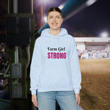 Load image into Gallery viewer, -Looking for Christmas Gift Ideas? Our Hooded Sweatshirt is the perfect gift idea for women who are Farm Girl Strong!