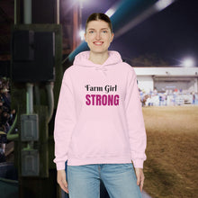 Load image into Gallery viewer, -Looking for Christmas Gift Ideas? Our Hooded Sweatshirt is the perfect gift idea for women who are Farm Girl Strong!