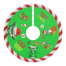 Load image into Gallery viewer, Why settle for ordinary? Discover the Magic of a Grinch-inspired Cat Tree Skirt for Your Grinch Christmas Decorations