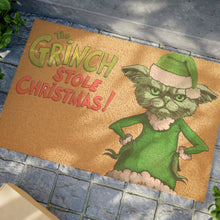 Load image into Gallery viewer, Grinch Cat Christmas Doormat - Coir Doormat