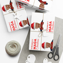 Load image into Gallery viewer, MAGA Christmas Gift Wrap