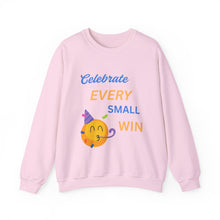 Load image into Gallery viewer, Celebrate Every Small Win Sweatshirt — Motivational Crewneck