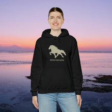 Load image into Gallery viewer, Speed Racking Horse Hoodie - How's that Gravel Taste ?