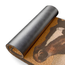 Load image into Gallery viewer, Spotted Horse Christmas Doormat - Sturdy Coconut Coir Doormat