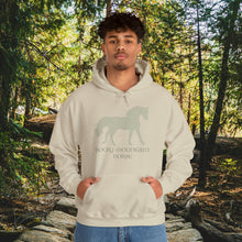 Load image into Gallery viewer, Rocky Mountain Horse Hoodie will make you Rocky Mountain High