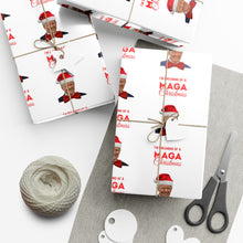 Load image into Gallery viewer, MAGA Christmas Gift Wrap