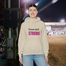 Load image into Gallery viewer, -Looking for Christmas Gift Ideas? Our Hooded Sweatshirt is the perfect gift idea for women who are Farm Girl Strong!