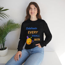 Load image into Gallery viewer, Celebrate Every Small Win Sweatshirt — Motivational Crewneck