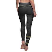 Load image into Gallery viewer, Tennessee Walker Leggings in Black Lace Design - 5 Reasons to Ride the Glide in our original design leggings