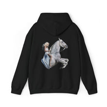 Load image into Gallery viewer, Farm Girl Strong Custom Hooded Sweatshirt - Gifts for Women Horse Lovers