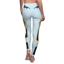 Load image into Gallery viewer, Saddlebred Equestrian Leggings - Blue : Elevate Your Fashion Game: Must-Have Saddlebred Equestrian Leggings