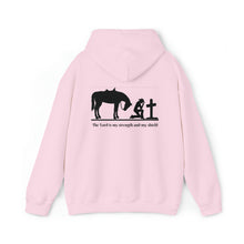 Load image into Gallery viewer, -Looking for Christmas Gift Ideas? Our Hooded Sweatshirt is the perfect gift idea for women who are Farm Girl Strong!