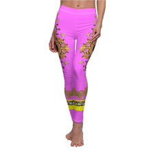 Load image into Gallery viewer, Paso Fino Horse Leggings - Original Pink "Fursace" Design