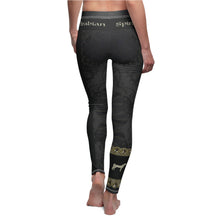 Load image into Gallery viewer, Arabian Horse Leggings - Black Ghost Lace Design