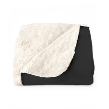 Load image into Gallery viewer, Wrap Yourself in Luxury with our Black Cat Sherpa Fleece Blanket