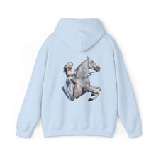 Load image into Gallery viewer, Farm Girl Strong Custom Hooded Sweatshirt - Gifts for Women Horse Lovers
