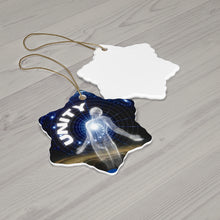 Load image into Gallery viewer, Ceramic Ornaments - 4 Shapes - Love, Compassion, Hope &amp; Ascension
