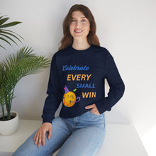 Load image into Gallery viewer, Celebrate Every Small Win Sweatshirt — Motivational Crewneck
