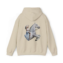 Load image into Gallery viewer, Farm Girl Strong Custom Hooded Sweatshirt - Gifts for Women Horse Lovers
