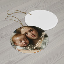 Load image into Gallery viewer, Ceramic Ornaments - 4 Shapes - Love, Compassion, Hope &amp; Ascension
