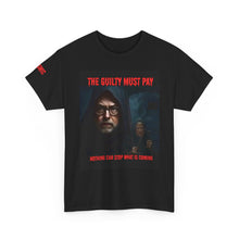 Load image into Gallery viewer, T-Shirt Patriotic Grim Reaper Punish The Guilty -  Unisex
