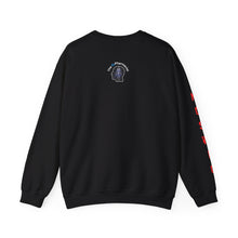 Load image into Gallery viewer, Guilty Must Pay Crewneck Sweatshirt | Cozy Unisex Sweatshirt for Halloween, Casual Wear, Cozy Home, Gift for Him/Her, Patriotic Apparel
