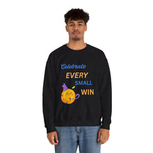 Load image into Gallery viewer, Celebrate Every Small Win Sweatshirt — Motivational Crewneck
