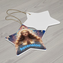 Load image into Gallery viewer, Ceramic Ornaments - 4 Shapes - Love, Compassion, Hope &amp; Ascension
