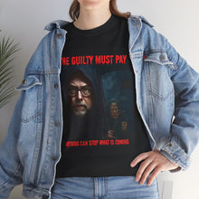Load image into Gallery viewer, T-Shirt Patriotic Grim Reaper Punish The Guilty -  Unisex
