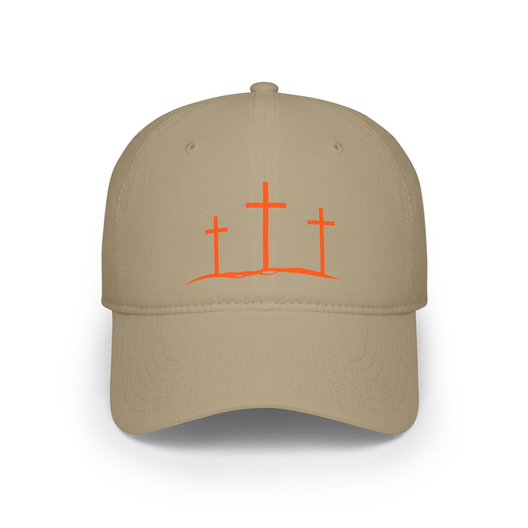 Triple Cross Low Profile Baseball Cap