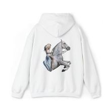 Load image into Gallery viewer, Farm Girl Strong Custom Hooded Sweatshirt - Gifts for Women Horse Lovers
